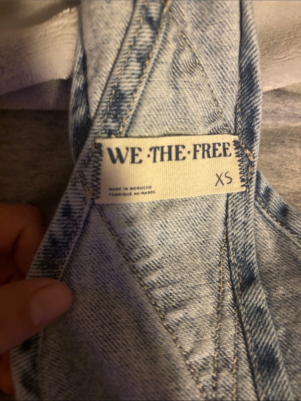 Free People Light Blue Denim Overalls - Picture 3 of 3